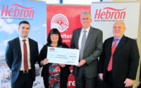 Hebron Donation to United Way NL Recognizes Safe Work